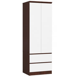 AKORD Furniture Factory SP0PSYSVENBIA001 armadio/guardaroba per camera da letto 1 ripiani 2 porta/porte Wengé