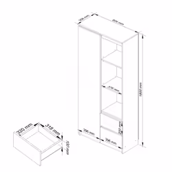 AKORD Furniture Factory RP0PREGBIASON libreria ufficio