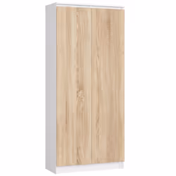 AKORD Furniture Factory RP0PREGR80BIASON, Bianco, Quercia, 8 ripiani, Opaco, 16 mm, 350 mm, 800 mm