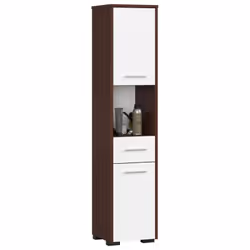 AKORD Furniture Factory OP0LLAZ2DVENBIA, Legno, Indipendente, 5 ripiani, 1 cassetto/cassetti, 2 porta/porte, Opaco