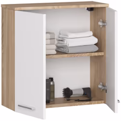 AKORD Furniture Factory OP0LLAZW60DABBIA armadietto di conservazione per bagno Quercia