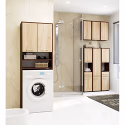 AKORD Furniture Factory OP0LLAZPRALWENSON armadietto di conservazione per bagno Legno - Vista aggiuntiva 4