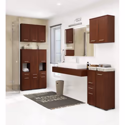 AKORD Furniture Factory CLPFINW30WEN armadietto di conservazione per bagno Legno - Vista aggiuntiva 5