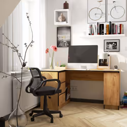 AKORD Furniture Factory IP0PBIUCRA005 scrivania per computer Colore quercia - Vista aggiuntiva 4