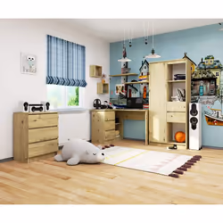 AKORD Furniture Factory IP0P3SDABART0028 scrivania per computer Colore quercia - Vista aggiuntiva 4