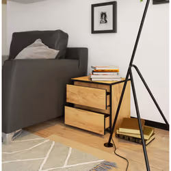 AKORD Furniture Factory OP0LCL2CRA001 comodino 2 cassetto/cassetti - Vista aggiuntiva 5