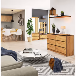 AKORD Furniture Factory OP0LK-120SZ6CRA cassettiera - Vista aggiuntiva 5