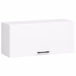 AKORD Furniture Factory KS0POLIBIAW80G1, 1 porta/porte, 1 ripiani, Bianco, Porta a battente, 16 mm, 300 mm
