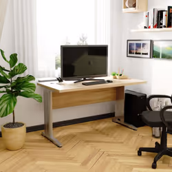 AKORD Furniture Factory BIUBM-135DS scrivania per computer Colore quercia - Vista aggiuntiva 4