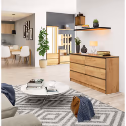 AKORD Furniture Factory OP0LK-140SZ6-CRA cassettiera - Vista aggiuntiva 4