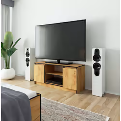 AKORD Furniture Factory OP0LRTV120CRA supporto TV e sistema audio 2 ripiani - Vista aggiuntiva 5