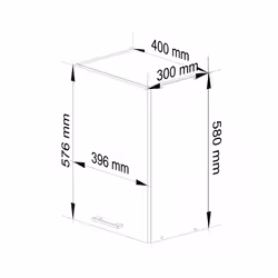 AKORD Furniture Factory KS0POLIBIABET005H580 credenza e mobile per stanza da pranzo