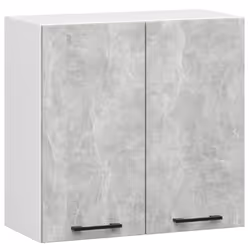 AKORD Furniture Factory KS0POLIBIABET006H580, 2 porta/porte, 2 ripiani, Bianco, Porta a battente, 16 mm, 300 mm