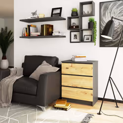 AKORD Furniture Factory OP0LK-6SZARART002 cassettiera - Vista aggiuntiva 4