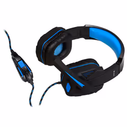 Tracer BATTLE HEROES Xplosive Auricolare Cablato A Padiglione Gaming Nero, Blu