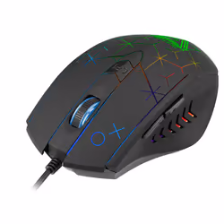 Tracer TRAMYS46797, Mano destra, Ottico, 1600 DPI, Nero