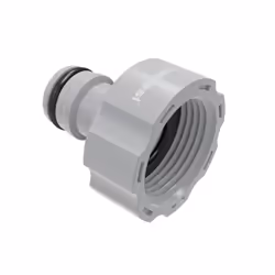 CELLFAST 50-655, Connettore per tubo, 3/4", Femmina, Grigio