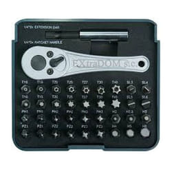 Neo Tools - mini cricchetto + inserti - 38pz - 1/4 06-105