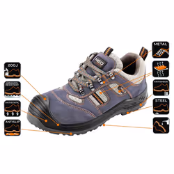 NEO tools 82-030, Scarpe antinfortunistiche, S1P, 1,09 kg, Acciaio