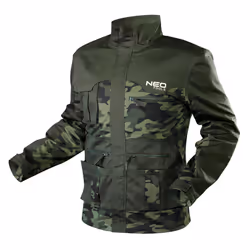 NEO tools 81-211-XL, Giacca, XL, Poliestere, Cotone, 255 g/m²