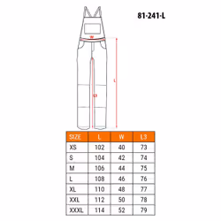 NEO tools 81-241-L vestito da lavoro - Vista aggiuntiva 5