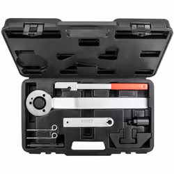 Un set di bloccaggi della distribuzione per motori diesel BMW, Land Rover, Opel 11-317, NEO TOOLS un set per bloccare gli ing ...