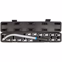 Chiave per smontaggio tenditori con punte sostituibili 15 pz. NEO 11-169 La chiave smontaggio tenditore NEO 11-169 con punte ...