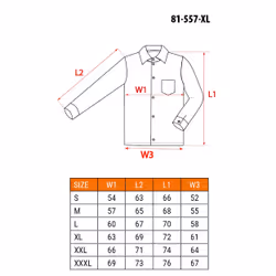 NEO tools 81-557-XL vestito da lavoro Giacca - Vista aggiuntiva 4
