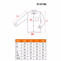 NEO tools 81-557-XXL vestito da lavoro Giacca - Vista aggiuntiva 4