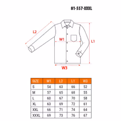NEO tools 81-557-XXXL vestito da lavoro Giacca - Vista aggiuntiva 4