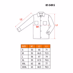 NEO tools 81-549-S vestito da lavoro Camicia