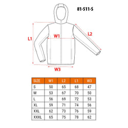 NEO tools 81-511-S vestito da lavoro Giacca