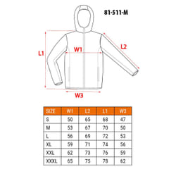 NEO tools 81-511-M vestito da lavoro Giacca