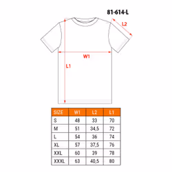 NEO tools 81-614-L, Maglietta, L, Poliestere, Elastan, 92% polyester + 8% elastane, 1 pz