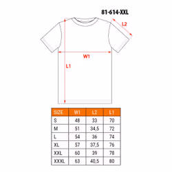 NEO tools 81-614-XXL, Maglietta, XXL, Poliestere, Elastan, 92% polyester + 8% elastane, 1 pz