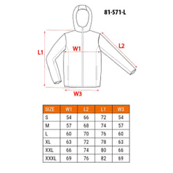 NEO tools 81-571-L vestito da lavoro Giacca