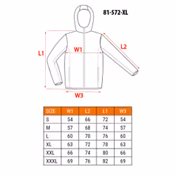 NEO tools 81-572-XL, Giacca, XL, Poliestere