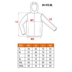 NEO tools 81-572-XL vestito da lavoro Giacca