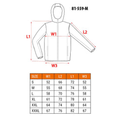 NEO tools 81-559-M vestito da lavoro Giacca
