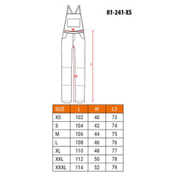 NEO tools 81-241-XS vestito da lavoro
