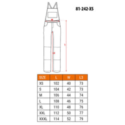 NEO tools 81-242-XS vestito da lavoro