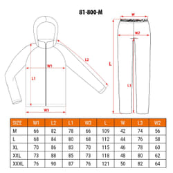 NEO tools 81-800-M Tuta da meccanico e completo protettivi