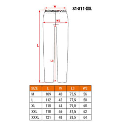 NEO tools 81-811-XXL Tuta da meccanico e completo protettivi