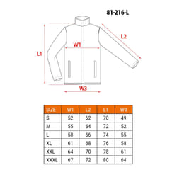 NEO tools 81-216-L vestito da lavoro Giacca
