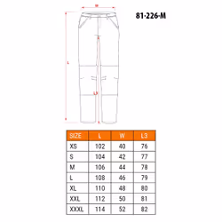 NEO tools 81-226-M pantalone protettivo