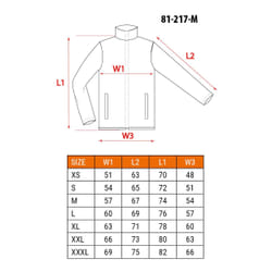 NEO tools 81-217-M vestito da lavoro Giacca