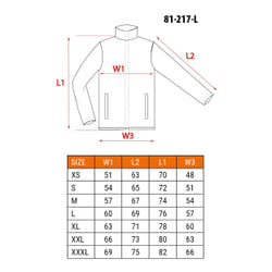 NEO tools 81-217-L vestito da lavoro Giacca