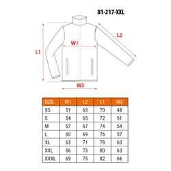 NEO tools 81-217-XXL vestito da lavoro Giacca