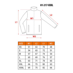 NEO tools 81-217-XXXL vestito da lavoro Giacca