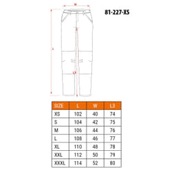 NEO tools 81-227-XS pantalone protettivo